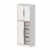Produkt Bild qickly® Schrank, 5 Ordnerhöhen, 3 Türen, 6 große Ergo Tray Boxen SLS25-6G