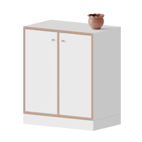 Produkt Bild qickly® Schrank, 2 Ordnerhöhen, 2 Türen mit Schloss SLS22LL