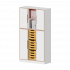 Product image qickly® cabinet, 5 file heights, 4 doors, 12 small Ergo Tray boxes SLS35-6K