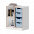 Product image qickly® shelf, 2 file heights, 4 large Ergo Tray boxes SLS22EG