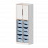 Product image qickly® cabinet. 5 file heights, 2 doors and 12 large Ergo Tray boxes SLS25-3G