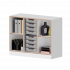 Product image qickly® shelf, 2 file heights, 8 small Ergo Tray boxes SLS32EEK